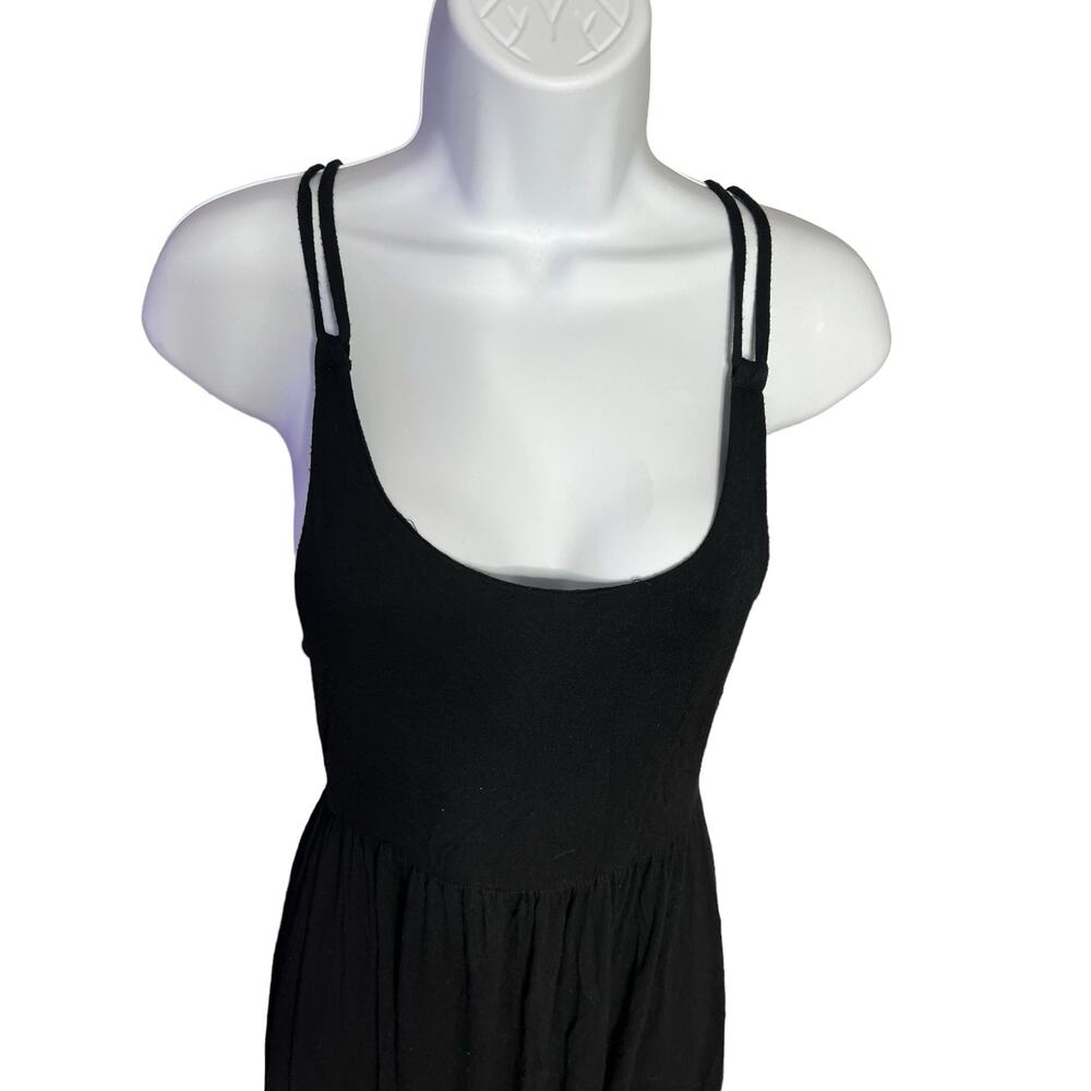 Empyre black strappy back flowy mini dress small - Picture 3 of 4